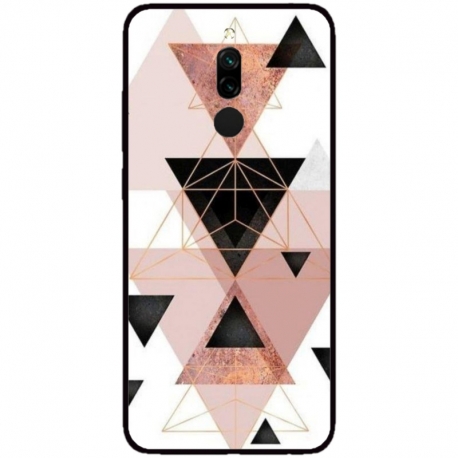 Husa personalizata tip carcasa HQPrint pentru Xiaomi Redmi Note 8 Pro, model Abstract 5, multicolor, S1D1M0368