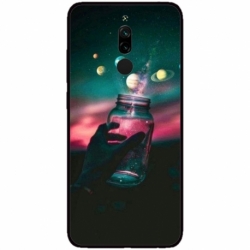 Husa personalizata tip carcasa HQPrint pentru Xiaomi Redmi Note 8 Pro, model Colorful 10, multicolor, S1D1M0369