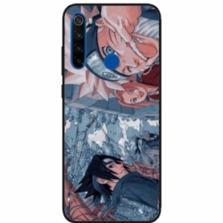 Husa personalizata tip carcasa HQPrint pentru Xiaomi Redmi Note 8T, model Naruto 2, multicolor, S1D1M0133