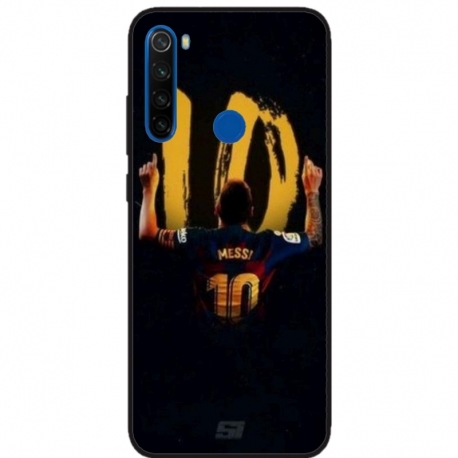 Husa personalizata tip carcasa HQPrint pentru Xiaomi Redmi Note 8T, model Messi 2, multicolor, S1D1M0134
