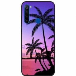 Husa personalizata tip carcasa HQPrint pentru Xiaomi Redmi Note 8, model Beach View 2, multicolor, S1D1M0137