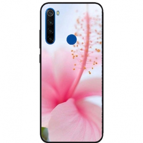 Husa personalizata tip carcasa HQPrint pentru Xiaomi Redmi Note 8T, model Flowers 9, multicolor, S1D1M0142