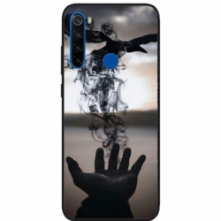 Husa personalizata tip carcasa HQPrint pentru Xiaomi Redmi Note 8, model Black Magic, multicolor, S1D1M0152
