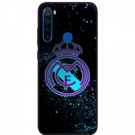 Husa personalizata tip carcasa HQPrint pentru Xiaomi Redmi Note 8T, model Real Madrid 1, multicolor, S1D1M0153