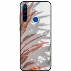 Husa personalizata tip carcasa HQPrint pentru Xiaomi Redmi Note 8, model Leaf Design 4, multicolor, S1D1M0155