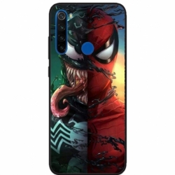 Husa personalizata tip carcasa HQPrint pentru Xiaomi Redmi Note 8T, model Spiderman 5, multicolor, S1D1M0171