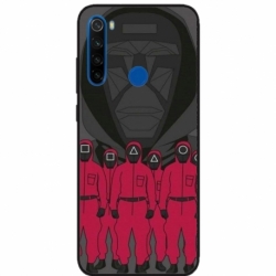 Husa personalizata tip carcasa HQPrint pentru Xiaomi Redmi Note 8, model Squid Game 15, multicolor, S1D1M0187