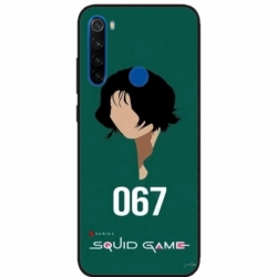 Husa personalizata tip carcasa HQPrint pentru Xiaomi Redmi Note 8T, model Squid Game 16, multicolor, S1D1M0188