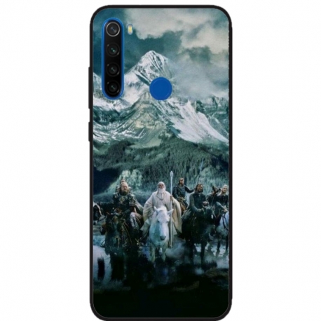 Husa personalizata tip carcasa HQPrint pentru Xiaomi Redmi Note 8T, model Lord of the Rings 1, multicolor, S1D1M0189