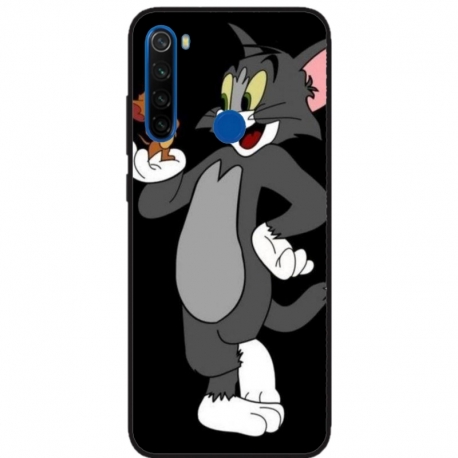 Husa personalizata tip carcasa HQPrint pentru Xiaomi Redmi Note 8, model Tom and Jerry 2, multicolor, S1D1M0204