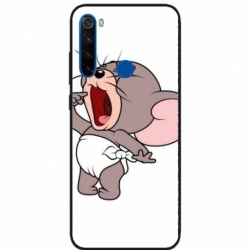 Husa personalizata tip carcasa HQPrint pentru Xiaomi Redmi Note 8, model Tom and Jerry 3, multicolor, S1D1M0207