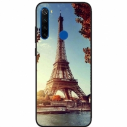 Husa personalizata tip carcasa HQPrint pentru Xiaomi Redmi Note 8, model Nice View 8, multicolor, S1D1M0209