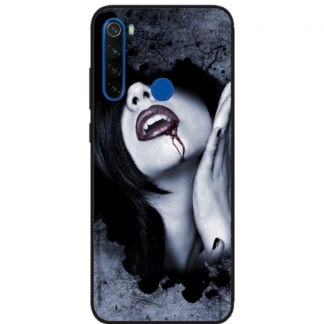 Husa personalizata tip carcasa HQPrint pentru Xiaomi Redmi Note 8, model Vampire, multicolor, S1D1M0210