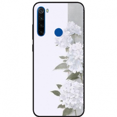 Husa personalizata tip carcasa HQPrint pentru Xiaomi Redmi Note 8T, model Flowers 16, multicolor, S1D1M0217
