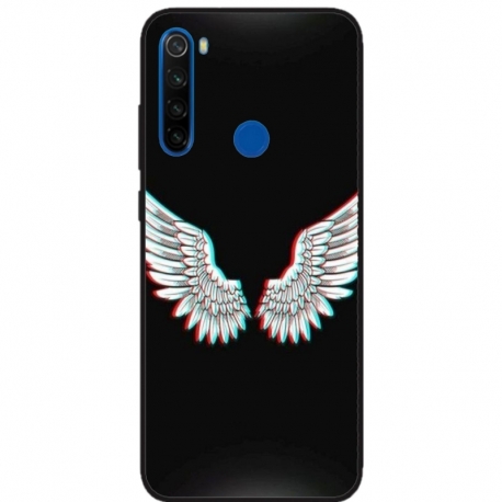 Husa personalizata tip carcasa HQPrint pentru Xiaomi Redmi Note 8, model Angel, multicolor, S1D1M0219