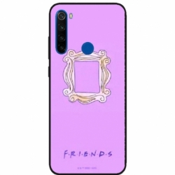 Husa personalizata tip carcasa HQPrint pentru Xiaomi Redmi Note 8T, model FRIENDS 3, multicolor, S1D1M0223