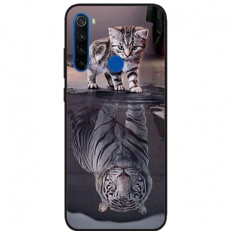 Husa personalizata tip carcasa HQPrint pentru Xiaomi Redmi Note 8, model Tiger, multicolor, S1D1M0242