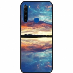 Husa personalizata tip carcasa HQPrint pentru Xiaomi Redmi Note 8T, model Nice View 12, multicolor, S1D1M0247
