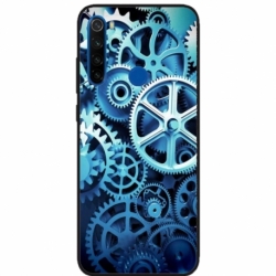 Husa personalizata tip carcasa HQPrint pentru Xiaomi Redmi Note 8T, model Clockwork, multicolor, S1D1M0250