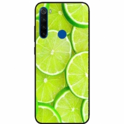 Husa personalizata tip carcasa HQPrint pentru Xiaomi Redmi Note 8T, model Lime, multicolor, S1D1M0253