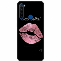 Husa personalizata tip carcasa HQPrint pentru Xiaomi Redmi Note 8, model Ciao Bella, multicolor, S1D1M0261