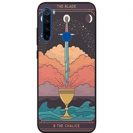 Husa personalizata tip carcasa HQPrint pentru Xiaomi Redmi Note 8T, model Tarrot, multicolor, S1D1M0267