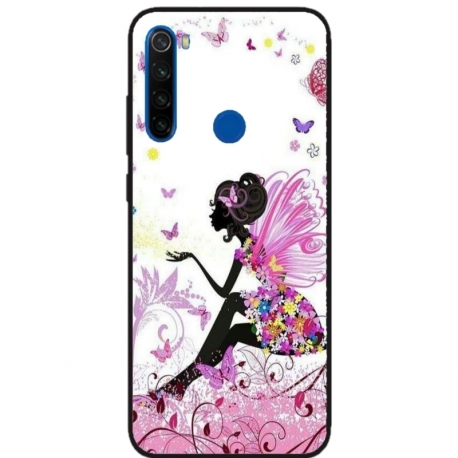 Husa personalizata tip carcasa HQPrint pentru Xiaomi Redmi Note 8, model Fairy, multicolor, S1D1M0276