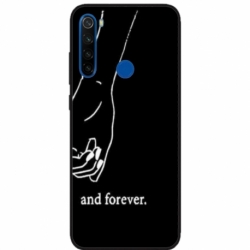 Husa personalizata tip carcasa HQPrint pentru Xiaomi Redmi Note 8T, model Always and Forever 2, multicolor, S1D1M0280