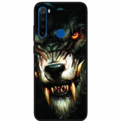 Husa personalizata tip carcasa HQPrint pentru Xiaomi Redmi Note 8T, model Wolf, multicolor, S1D1M0286