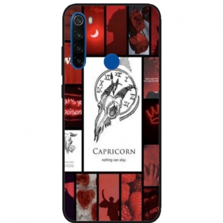 Husa personalizata tip carcasa HQPrint pentru Xiaomi Redmi Note 8T, model Capricorn, multicolor, S1D1M0295