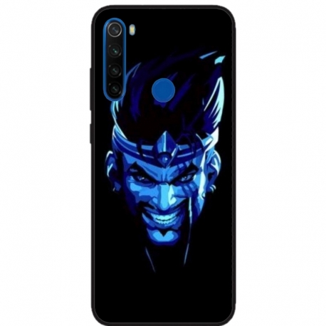 Husa personalizata tip carcasa HQPrint pentru Xiaomi Redmi Note 8T, model Blue King, multicolor, S1D1M0305