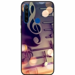 Husa personalizata tip carcasa HQPrint pentru Xiaomi Redmi Note 8, model Notes, multicolor, S1D1M0328