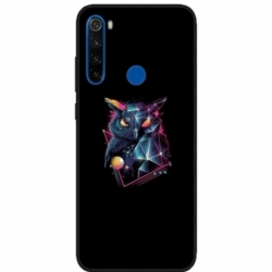 Husa personalizata tip carcasa HQPrint pentru Xiaomi Redmi Note 8, model Colorful 9, multicolor, S1D1M0333