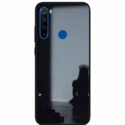 Husa personalizata tip carcasa HQPrint pentru Xiaomi Redmi Note 8T, model Shadow Princess, multicolor, S1D1M0341