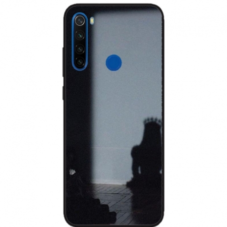 Husa personalizata tip carcasa HQPrint pentru Xiaomi Redmi Note 8T, model Shadow Princess, multicolor, S1D1M0341