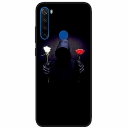 Husa personalizata tip carcasa HQPrint pentru Xiaomi Redmi Note 8T, model Choose Rose, multicolor, S1D1M0343