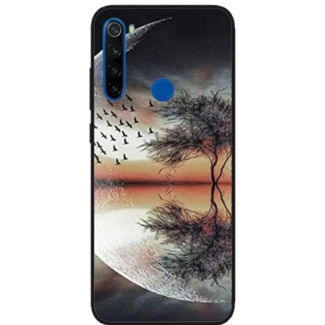 Husa personalizata tip carcasa HQPrint pentru Xiaomi Redmi Note 8, model Time Flies 3, multicolor, S1D1M0366