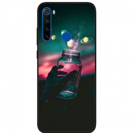 Husa personalizata tip carcasa HQPrint pentru Xiaomi Redmi Note 8T, model Colorful 10, multicolor, S1D1M0369