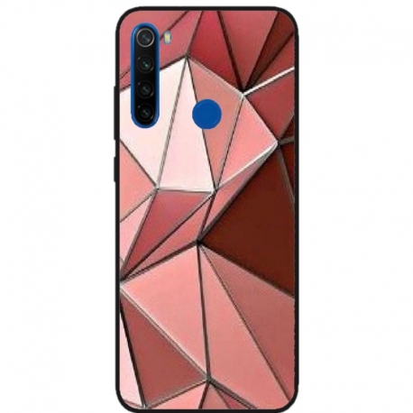 Husa personalizata tip carcasa HQPrint pentru Xiaomi Redmi Note 8T, model 3D, multicolor, S1D1M0373