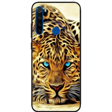 Husa personalizata tip carcasa HQPrint pentru Xiaomi Redmi Note 8, model Cheetah, multicolor, S1D1M0382