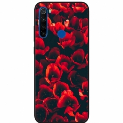 Husa personalizata tip carcasa HQPrint pentru Xiaomi Redmi Note 8, model Flowers 24, multicolor, S1D1M0386