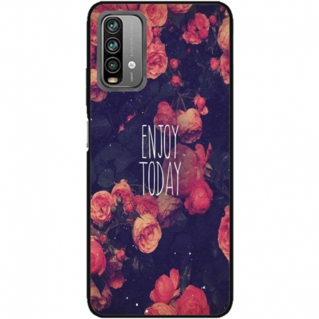 Husa personalizata tip carcasa HQPrint pentru Xiaomi Redmi Note 9 Pro Max, model Enjoy Today, multicolor, S1D1M0037