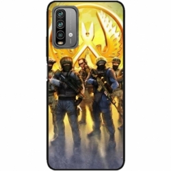 Husa personalizata tip carcasa HQPrint pentru Xiaomi Redmi Note 9 Pro Max, model Counter Strike, multicolor, S1D1M0062