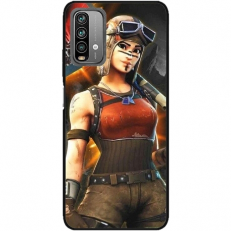 Husa personalizata tip carcasa HQPrint pentru Xiaomi Redmi Note 9 Pro Max, model Fortnite 1, multicolor, S1D1M0073