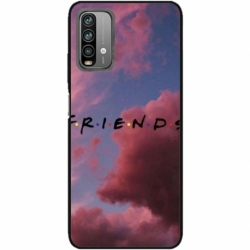 Husa personalizata tip carcasa HQPrint pentru Xiaomi Redmi Note 9 Pro Max, model FRIENDS 2, multicolor, S1D1M0082