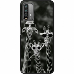 Husa personalizata tip carcasa HQPrint pentru Xiaomi Redmi Note 9 Pro Max, model Zebra 1, multicolor, S1D1M0086