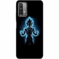 Husa personalizata tip carcasa HQPrint pentru Xiaomi Redmi Note 9 Pro Max, model Goku, multicolor, S1D1M0087