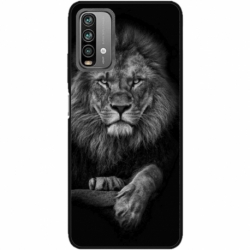 Husa personalizata tip carcasa HQPrint pentru Xiaomi Redmi Note 9 Pro Max, model Lion 2, multicolor, S1D1M0117