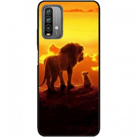 Husa personalizata tip carcasa HQPrint pentru Xiaomi Redmi Note 9 Pro Max, model Lion King 1, multicolor, S1D1M0119