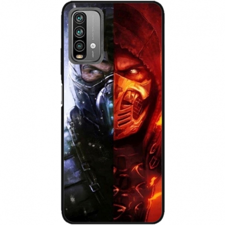 Husa personalizata tip carcasa HQPrint pentru Xiaomi Redmi Note 9 Pro Max, model Mortal Kombat, multicolor, S1D1M0130